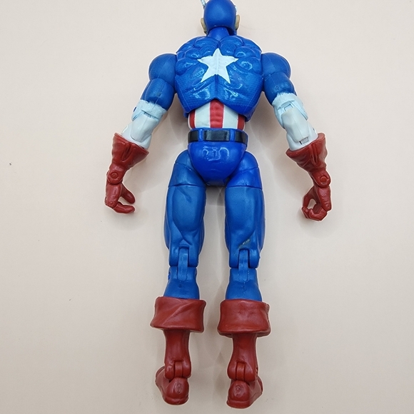 2002 Marvel Legends Captain America Figure Toybiz 6 Inch - Picture 4 of 5